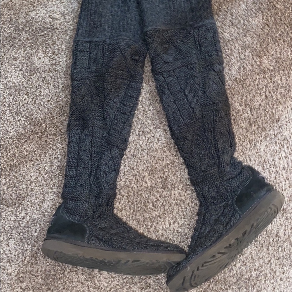 UGG over the knee sweater boots